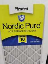 20 x 20 x 1 Pleated MERV 10 - FPR 7 Air Filter (3-Pack) by Nordic Pure picture