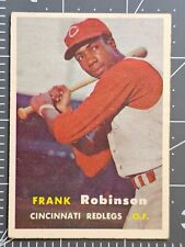 Frank Robinson Rookie Topps ⭐ 1957 #35 ⭐ Excellent picture