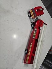 Vintage Nylint Metal Aerial Ladder Fire Truck Squad #5 No Ladders picture