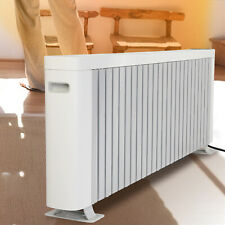 Electric Baseboard Heater Portable Space Warmer Thermostat Timer LED Home Office picture