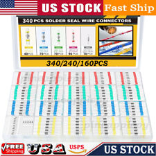500/360PCS Heat Shrink Solder Stick Sleeve Seal Butt Splice Wire Connectors Kit picture
