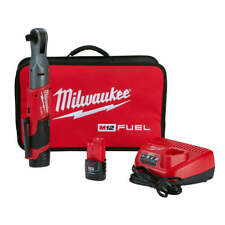 Milwaukee 2558-22 M12 FUEL 12V 1/2-Inch 60-Ft-Lbs. Li-Ion Cordless Ratchet Kit picture