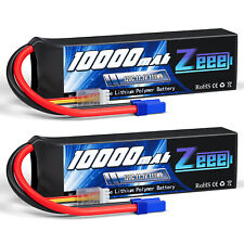 2xZeee 3S Lipo Battery 10000mAh 11.1V 120C EC5 6S SoftCase for RC Car Truck Tank picture