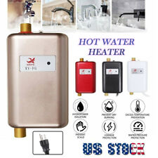 3000W 110V Tankless Instant Electric Hot Water Heater Kitchen Bathroom Shower US picture