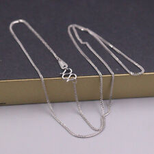 Real Pt950 Platinum 950 Chain Women Lucky Wheat Link Necklace 2.6g 17.9inch picture