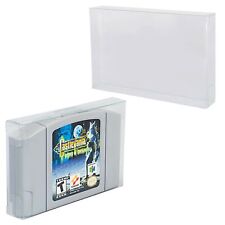 25 N64 Cart Clear Protectors - EVORETRO Nintendo 64 Cartridge Case box Display picture