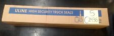 H-435BLU (Unopened) Uline High Security Truck Seals, box of 50 picture