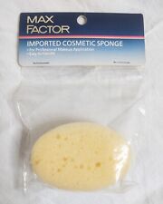 Vtg RARE 1986 Max Factor Imported Cosmetic Sponge NEW OLD STOCK Made In Japan picture