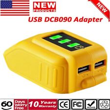 For Dewalt DCB090 USB Charging Battery Adapter Power Charger 12V 20V Portable picture
