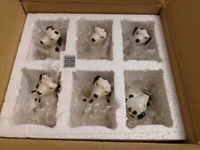 Andrea By Sadek 19049 Collectibles Set of 6 Dalmation Dog Figurines picture