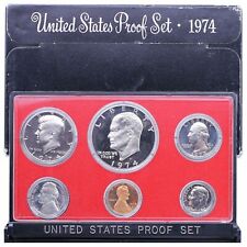 1974 S PROOF Set in Original Box US Mint (6 Coin Set) picture