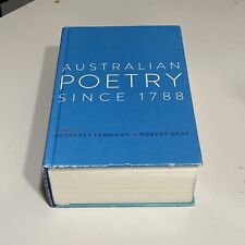 Australian Poetry Since 1788 by Geoffrey Lehmann (English) Hardcover Book picture