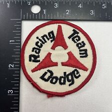 Vintage DODGE RACING TEAM Car Racing Motorsports Patch As Is 00PV picture
