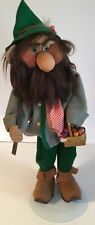 Vintage German Handmade Hobo/Mountain Man Doll With Stand Great Condition picture