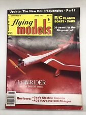 Flying Models Magazine June 1987 picture