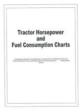 M&W Sep 1997 Tractor Horsepower & Fuel Consumption Charts Dynamometer Data Dyno picture