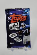 1 Unopened 2000 Topps Gallery HOBBY Football Pack picture
