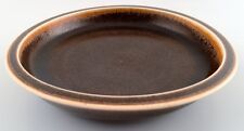 Saxbo, large ceramic dish/bowl, beautiful brown glaze. picture