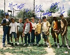 The Sandlot Movie Cast Signed by 8 16x20 Photo Renna PSA/DNA ITP picture
