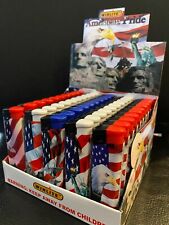 50 PACK American Pride Electric Cigarette Lighters Full Standard Size Wholesale picture