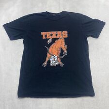 Texas Longhorns Tee Thrifted Vintage Style Size L picture