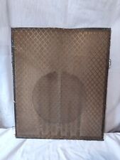 Vintage 1938 Philco 40-201XX Speaker Grill Cloth  And Original Wood Backer picture
