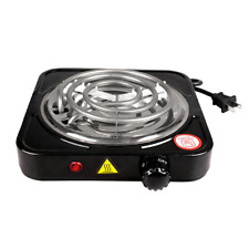 1000W Portable Single Electric Burner Hot Plate Camping Stove Stainless 110V  picture