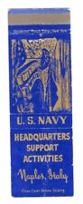 Matchbook: U.S. Navy HQ Support Activities Naples, Italy picture