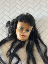 Vintage 1960s Brunette Ponytail Barbie Doll #5 Head TLC Repair Parts picture