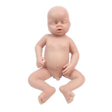 20'' IVITA Silicone Boy Eyes Closed Silicone Reborn Doll Can take a pacifier picture