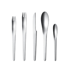 Arne Jacobsen by Georg Jensen Stainless Steel Place Setting 5 Piece - New picture