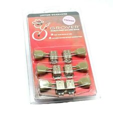 Grover Nickel 3+3 Vintage Deluxe Tuners for Gibson®/Epiphone® Guitar 135N picture