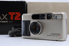 [Overhauled N MINT] Contax T2 Titan Silve 35mm Date Back Film Camera From JAPAN picture