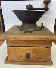 Antique Vintage Primtive Country Kitchen Coffee Grinder Mill picture
