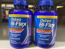 2 Pack OSTEO BI-FLEX 200 tablets Triple Strength Glucosamine MSM D3  picture