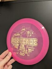 Dynamic Discs Lucid Renegade Rare Disc Golf Saloon Stamp 176 Pink picture
