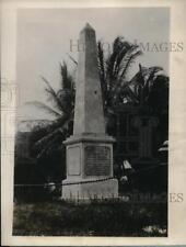 1926 Press Photo Hawaiian Territorial government restoration Cap't James cook picture
