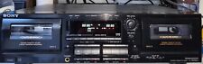 Sony Vintage Stereo Cassette Deck Rare Model TC-WA8ES Dolby Made Japan FOR PARTS picture