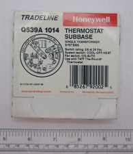 HONEYWELL, Q539A 1014, THERMOSTAT SUBBASE SINGLE TRANSFORMER SYSTEMS, 1559A picture