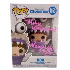 Mary Gibbs Signed Funko POP Disney Pixar Monsters 1153 Boo Autographed JSA 2 picture