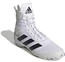 Adidas Speedex 18 Boxing Shoes White Black GY4083 Men's Size 13.5 Women 14.5 NEW picture