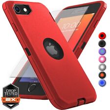 For Apple iPhone 6 7 8 Plus SE 2nd 3rd Shockproof Case Cover + Screen Protector picture