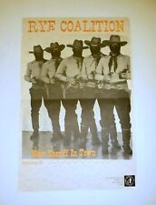 Vintage RYE COALITION Emo poster flyer Screamo 90s Gern Blandsten Merel Hc Indie picture