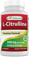 Best Naturals L-Citrulline 2000mg/Serving - Non-GMO - Gluten Free - 120 Tablets picture