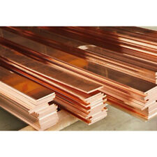 1pcs 99.9% Copper Cu Metal Flat Bar Copper Strip Copper Plate Thick 1.5 - 12mm picture