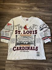 Vintage 1993 St. Louis Cardinals Long Gone Baseball T-Shirt All Over Print XL picture