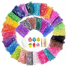 15000+ Loom Rubber Band Refill Kit in 31 Colors Bracelet Making Kit for Kids ... picture