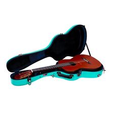 Crossrock Fiberglass Classical Guitar Case,4/4 Full Size-TSA Lock, Mint Blue picture