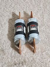 Lot Of 2 Bussman Fusetron  FRN-R-400amp Time Delay Fuse Class RK5 250 VAC picture
