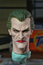1/12 Scale Painted Customized Clown Joker Normal Face Head Carved Model picture